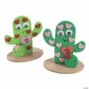 New 🧨 3D Valentine Cactus Craft Kit - Makes 12 ❤️ -Crafts for Kids Sales 3d valentine cactus craft kit makes 1213933786