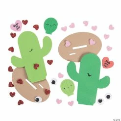 New 🧨 3D Valentine Cactus Craft Kit - Makes 12 ❤️ 7 New 🧨 3D Valentine Cactus Craft Kit - Makes 12 ❤️ -Crafts for Kids Sales 3d valentine cactus craft kit makes 1213933786 a01