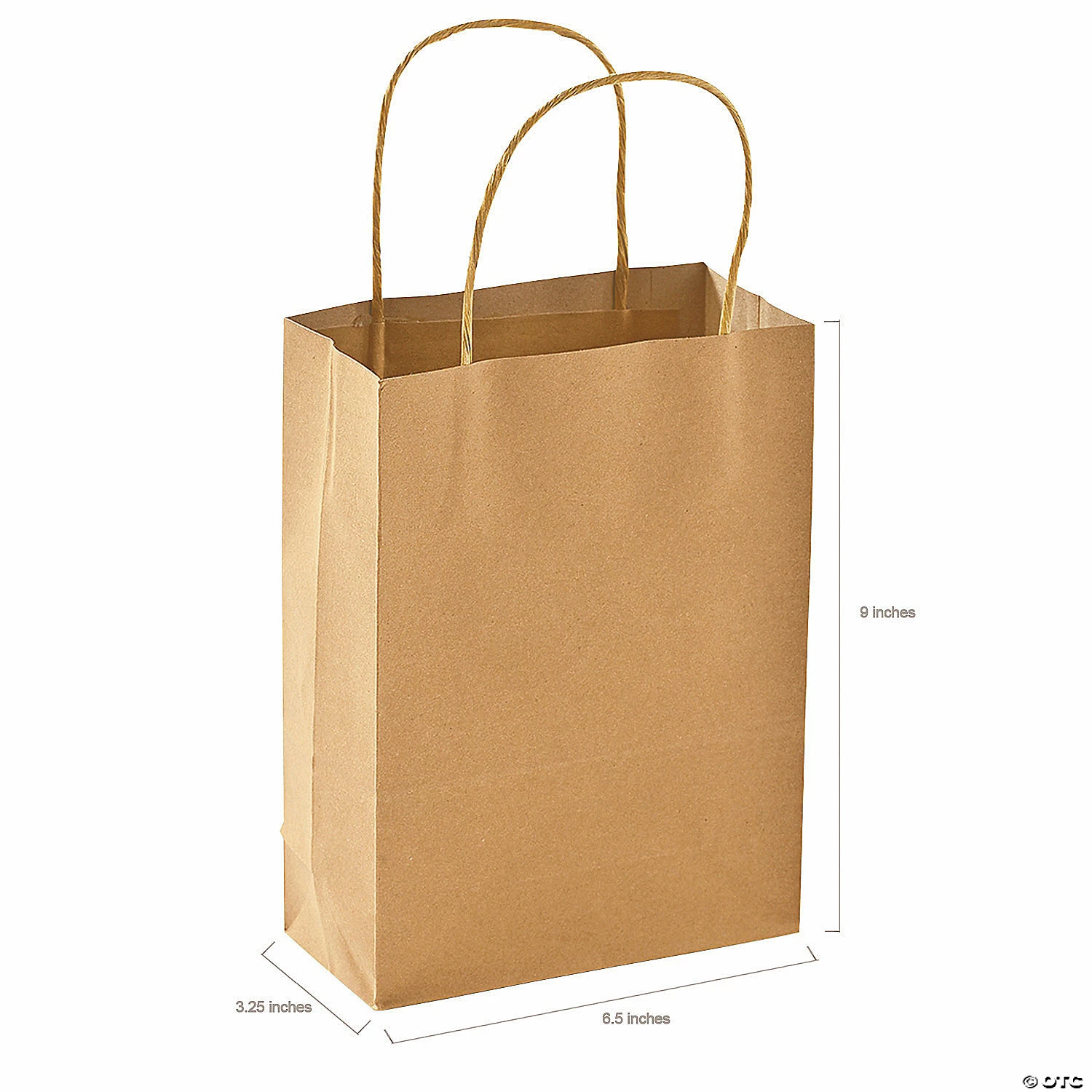 Discount ๐คฉ 6 1/2" x 9" Medium Kraft Paper Gift Bags - 12 Pc. ๐ 4 Discount ๐คฉ 6 1/2" x 9" Medium Kraft Paper Gift Bags - 12 Pc. ๐ - Image 2