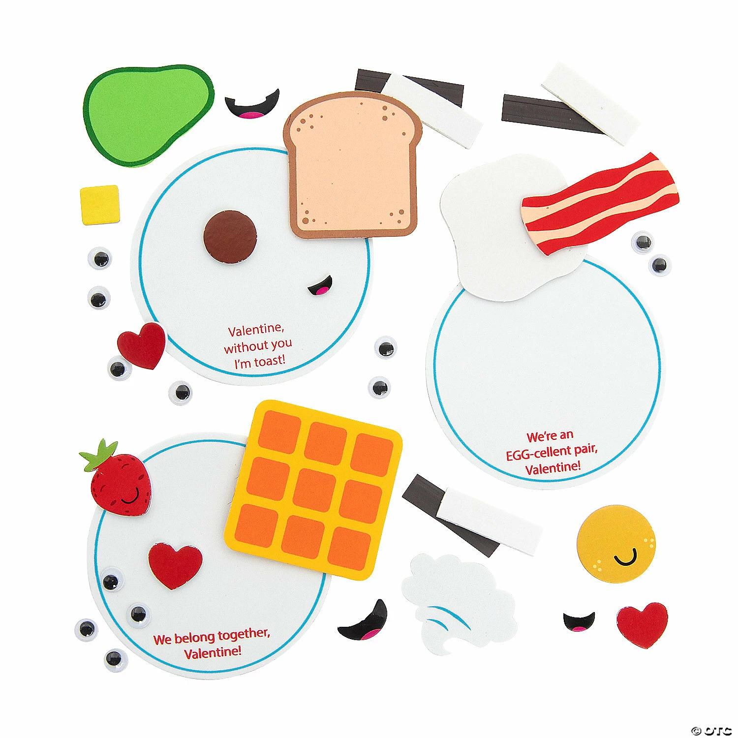 Deals ✔️ Breakfast Buddies Valentine Magnet Craft Kit - Makes 12 ✨ 4 Deals ✔️ Breakfast Buddies Valentine Magnet Craft Kit - Makes 12 ✨ - Image 2