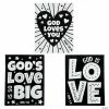 Best deal ⌛ Color Your Own God’s Love Fuzzy Posters - 24 Pc. ⌛ -Crafts for Kids Sales color your own god s love fuzzy posters 24 pc 13784452