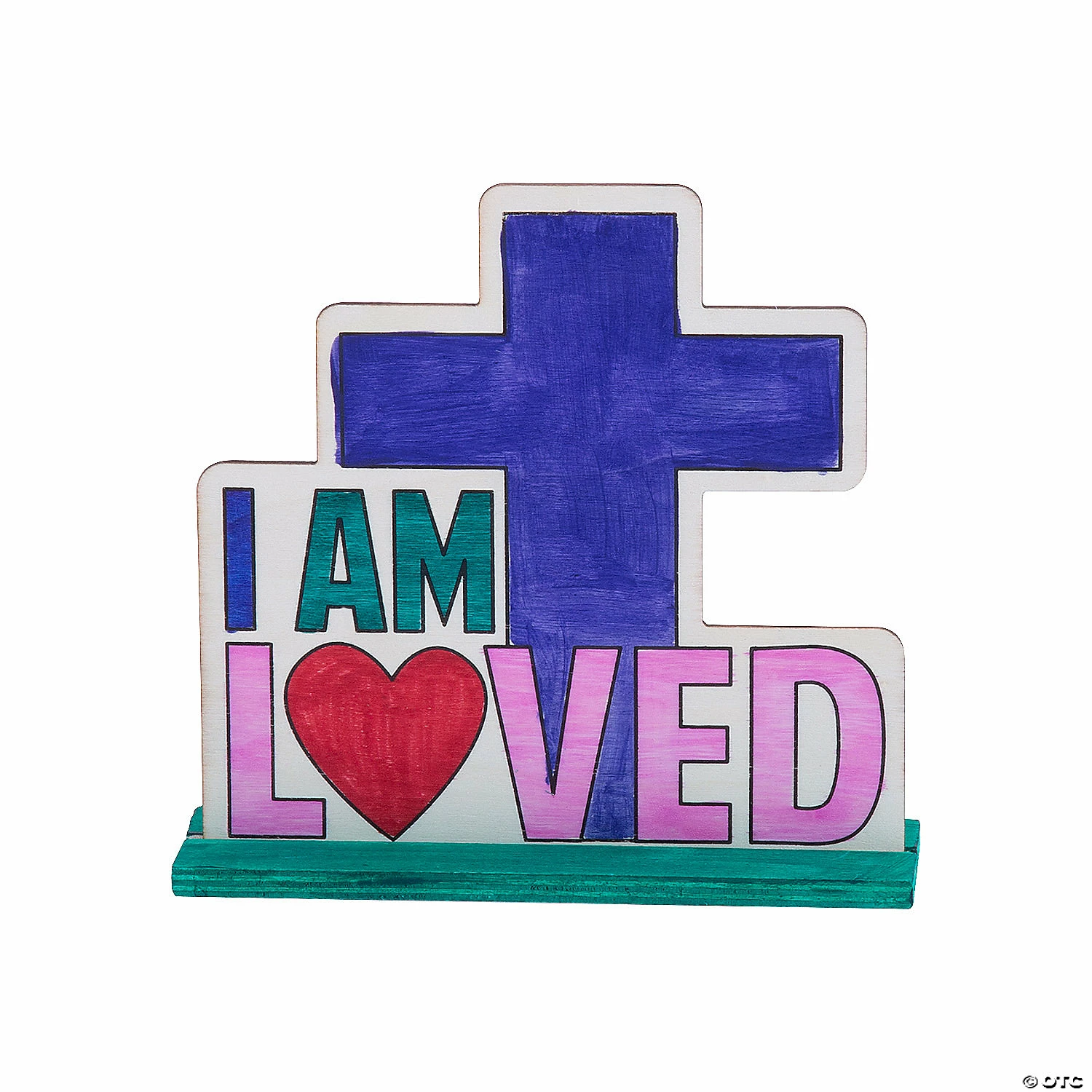 Hot Sale ๐ Color Your Own I Am Loved Tabletop Signs - Makes 12 ๐ 4 Hot Sale ๐ Color Your Own I Am Loved Tabletop Signs - Makes 12 ๐ - Image 2