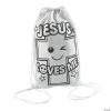 Flash Sale 👍 Color Your Own Medium Jesus Loves Me Drawstring Bags - 12 Pc. 👏 1 Flash Sale 👍 Color Your Own Medium Jesus Loves Me Drawstring Bags - 12 Pc. 👏 -Crafts for Kids Sales color your own medium jesus loves me drawstring bags 12 pc 13784456