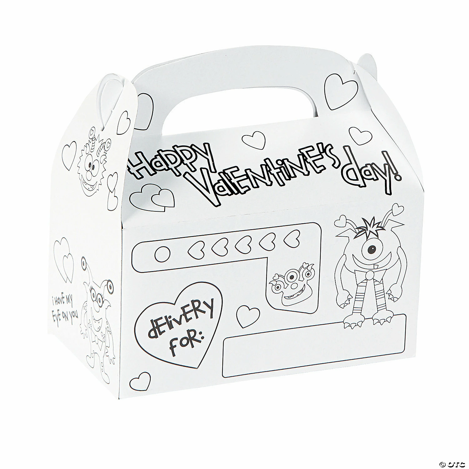 New β Color Your Own Monster Valentine Boxes - 12 Pc. π€© 6 New β Color Your Own Monster Valentine Boxes - 12 Pc. π€© - Image 4