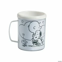 Best deal ❤️ Color Your Own Peanuts® Valentine Mugs - 12 Pc. 🎁