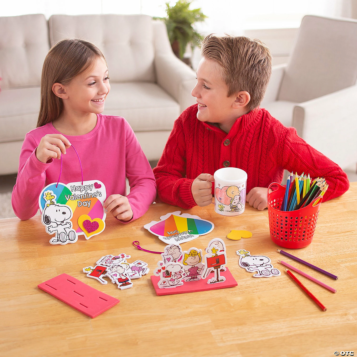 Best deal ❤️ Color Your Own Peanuts® Valentine Mugs - 12 Pc. 🎁 6 Best deal ❤️ Color Your Own Peanuts® Valentine Mugs - 12 Pc. 🎁 - Image 4