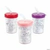 Wholesale 💯 Color Your Own Valentine Cups with Lids & Straws - 12 Pc. 💯 1 Wholesale 💯 Color Your Own Valentine Cups with Lids & Straws - 12 Pc. 💯 -Crafts for Kids Sales color your own valentine cups with lids and straws 12 pc 48 4204a