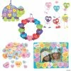 Flash Sale ✨ Conversation Heart Craft Kit Assortment - Makes 48 💯 -Crafts for Kids Sales conversation heart craft kit assortment makes 4814112264