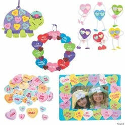Flash Sale ✨ Conversation Heart Craft Kit Assortment - Makes 48 💯