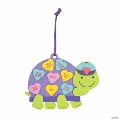 Best Sale 👍 Conversation Heart Turtle Ornament Craft Kit - Makes 12 😀