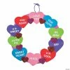 Budget ✨ Conversation Heart Wreath Craft Kit- Makes 12 🎉 1 Budget ✨ Conversation Heart Wreath Craft Kit- Makes 12 🎉 -Crafts for Kids Sales conversation heart wreath craft kit makes 1213757803