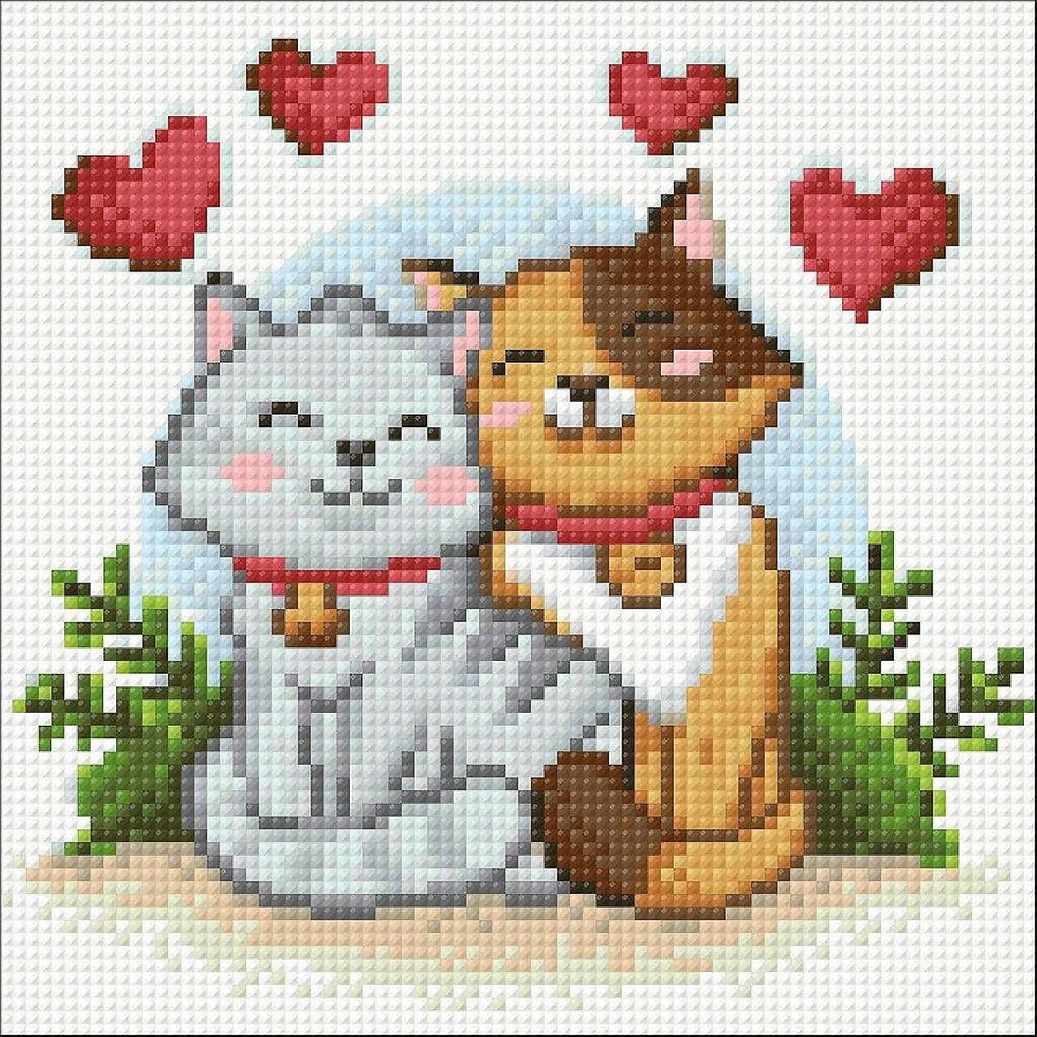 Deals π Crafting Spark (Wizardi) - Cat Love CS2696 7.9 x 7.9 inches Crafting Spark Diamond Painting Kit β 3 Deals π Crafting Spark (Wizardi) - Cat Love CS2696 7.9 x 7.9 inches Crafting Spark Diamond Painting Kit β
