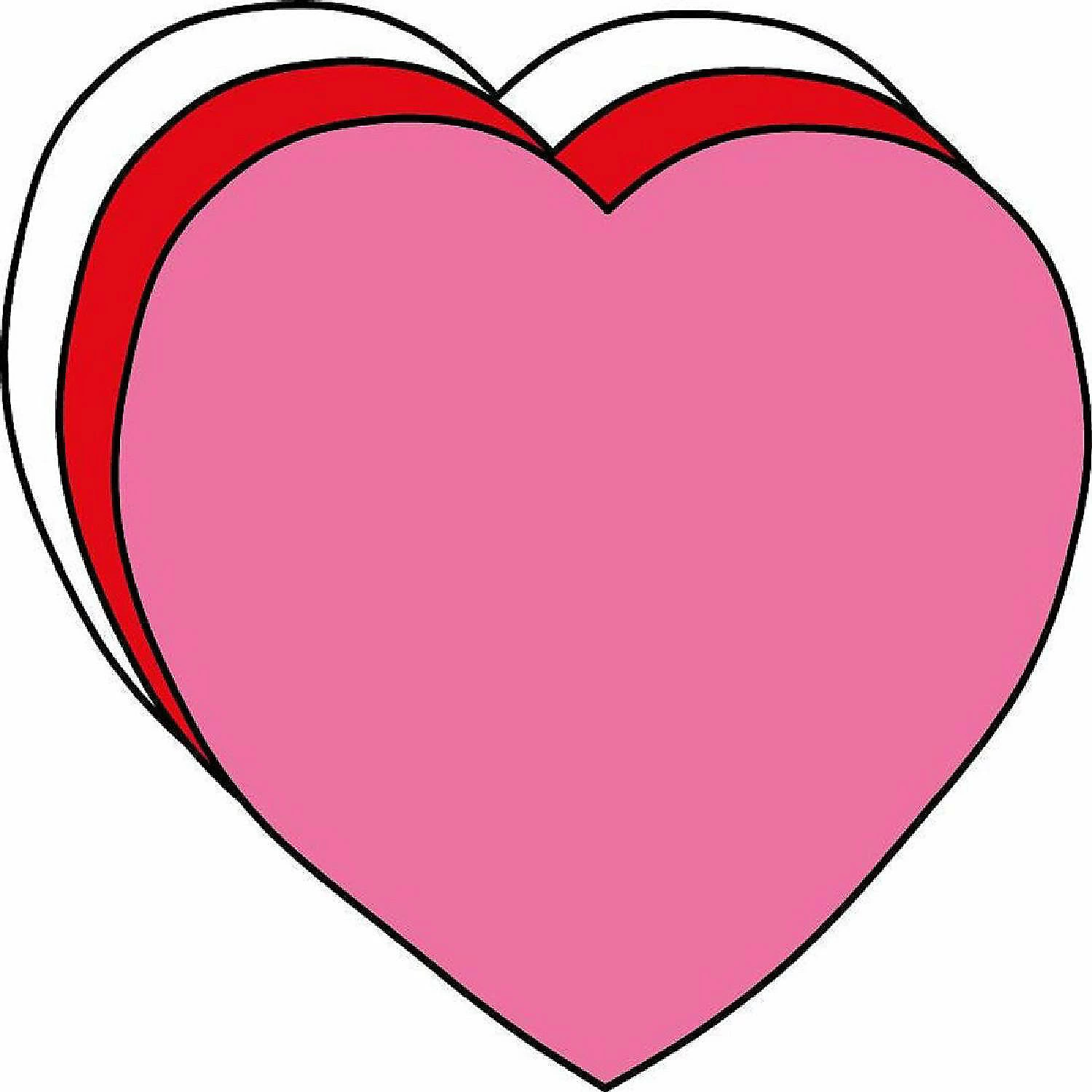 Outlet 💯 Creative Shapes Etc. - Large Tri Color Creative Foam Craft Cut-outs - Heart ❤️ 3 Outlet 💯 Creative Shapes Etc. - Large Tri Color Creative Foam Craft Cut-outs - Heart ❤️