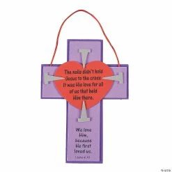 Best reviews of 😉 Cross with Nails Craft Kit- Makes 12 ✨