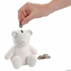 Best reviews of β DIY Ceramic Teddy Bear Banks - 12 Pc. π―