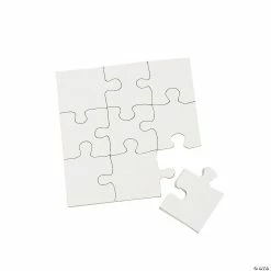 Cheap 😉 DIY Puzzles - 4" x 4" - 24 Pc. 😉