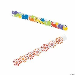 Promo ✨ DIY Slap Bracelets - 48 Pc. 🧨 -Crafts for Kids Sales diy slap bracelets 48 pc 48 8262 a03