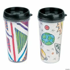 Wholesale ๐ DIY Travel Mugs - 6 Ct. ๐ 9 Wholesale ๐ DIY Travel Mugs - 6 Ct. ๐ -Crafts for Kids Sales diy travel mugs 6 ct 57 9510 a02