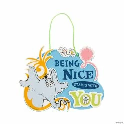 Crafts for Kids Sales 6 Best deal 🛒 Dr. Seuss™ Horton Hears a Who™ Sign Craft Kit - Makes 12 👍