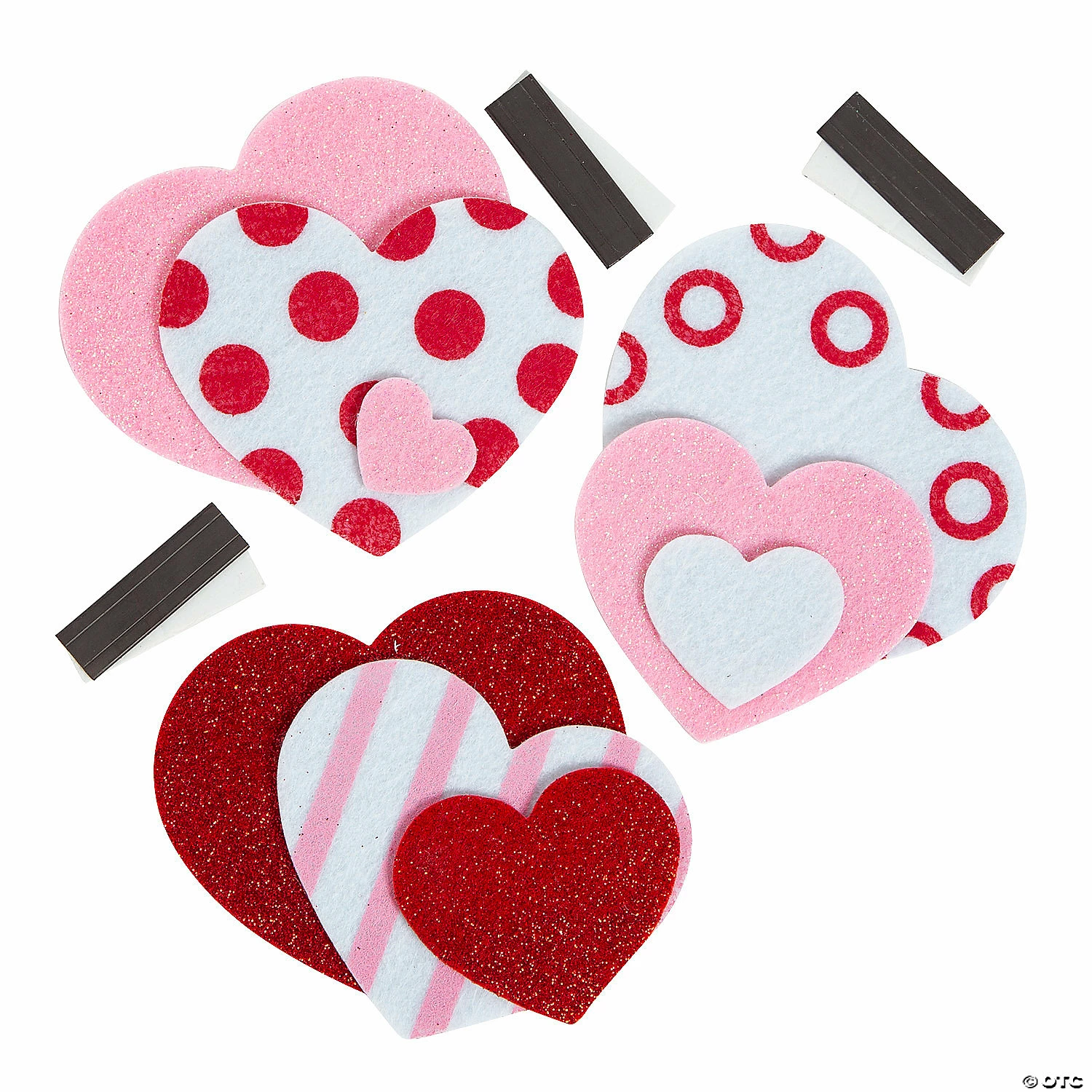 New 🎉 Felt Valentine’s Day Heart Magnet Craft Kit - Makes 12 🎉 4 New 🎉 Felt Valentine’s Day Heart Magnet Craft Kit - Makes 12 🎉 - Image 2