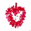 Cheapest 🎉 Fleece Tied Valentine Heart Wreath Craft Kit - Makes 3 🌟 -Crafts for Kids Sales fleece tied valentine heart wreath craft kit makes 314096982