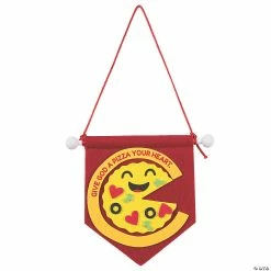 Discount โจ Give God a Pizza Your Heart Banner Craft Kit - Makes 12 โค๏ธ
