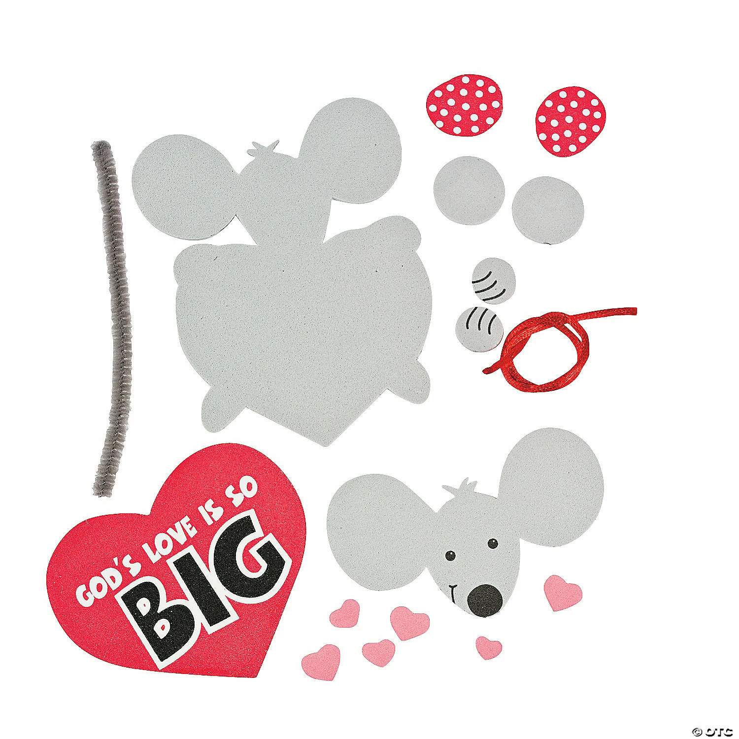 Outlet ❤️ God’s Love Is So Big Mouse Craft Kit- Makes 12 👏 4 Outlet ❤️ God’s Love Is So Big Mouse Craft Kit- Makes 12 👏 - Image 2
