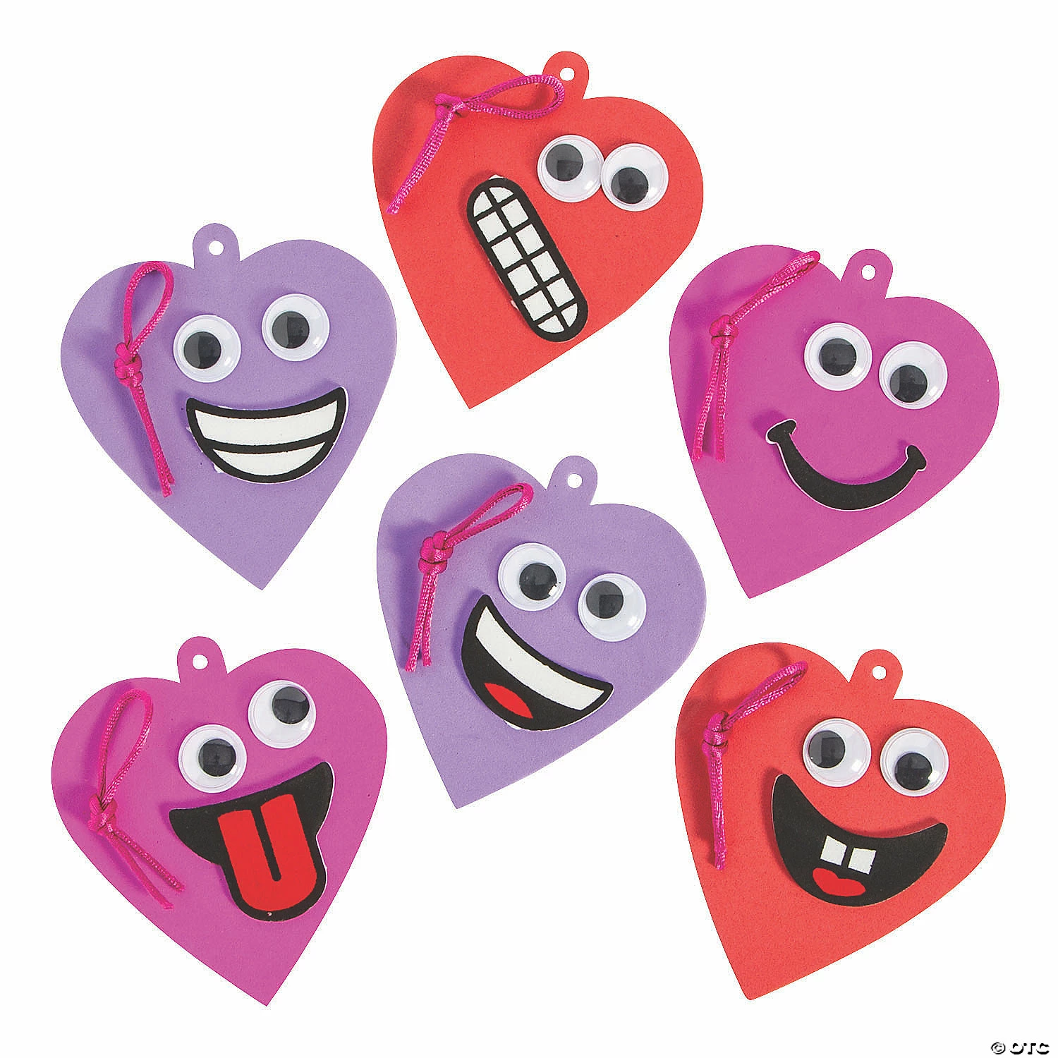 Budget β Goofy Valentine Heart Ornament Craft Kit - Makes 24 𧨠4 Budget β Goofy Valentine Heart Ornament Craft Kit - Makes 24 𧨠- Image 2