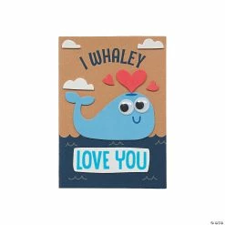 Best deal ๐ I Whaley Love You Card Craft Kit - Makes 12 ๐