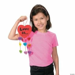 Top 10 👍 Inspirational Love Is Mobile Craft Kit - Makes 12 😉 -Crafts for Kids Sales inspirational love is mobile craft kit makes 1213673822 a03