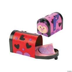 Budget 🔔 Ladybug Valentine Mailbox Craft Kit - Makes 12 🧨