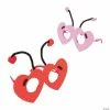 Cheap 💯 Love Bug Glasses Craft Kit - Makes 12 😉 1 Cheap 💯 Love Bug Glasses Craft Kit - Makes 12 😉 -Crafts for Kids Sales love bug glasses craft kit makes 1213757796