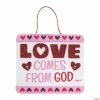 Deals โค๏ธ Love Comes From God Sign Craft Kit - Makes 12 ๐ 2 Deals โค๏ธ Love Comes From God Sign Craft Kit - Makes 12 ๐ -Crafts for Kids Sales love comes from god sign craft kit makes 1213961898