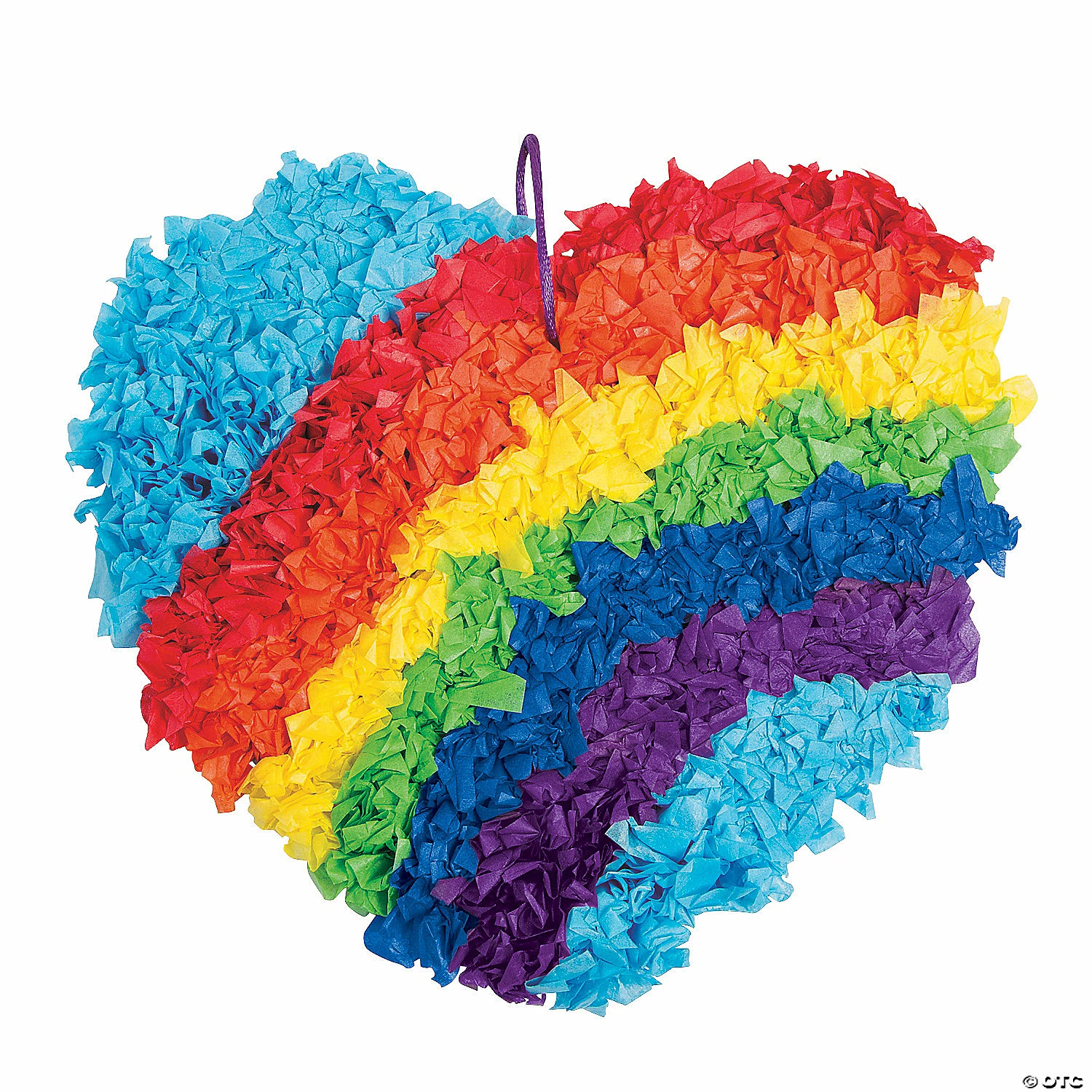 Brand new π Rainbow Heart Tissue Paper Craft Kit- Makes 12 π 3 Brand new π Rainbow Heart Tissue Paper Craft Kit- Makes 12 π
