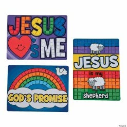 Hot Sale 👏 Religious Mosaic Craft Kit - Makes 12 🌟