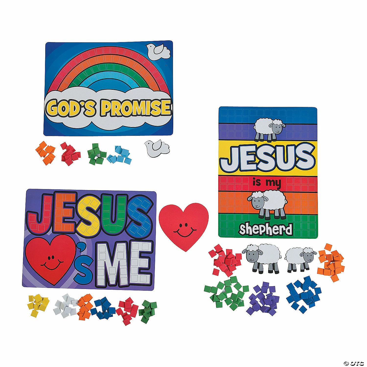Hot Sale ๐ Religious Mosaic Craft Kit - Makes 12 ๐ 4 Hot Sale ๐ Religious Mosaic Craft Kit - Makes 12 ๐ - Image 2