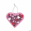 Promo ✔️ Sequin Valentine Ornament Craft Kit - Makes 12 ✔️ -Crafts for Kids Sales sequin valentine ornament craft kit makes 1213933784