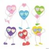 Best Sale 🧨 Stand-Up Valentine Hearts Craft Kit - Makes 12 ✨ -Crafts for Kids Sales stand up valentine hearts craft kit makes 1213933778