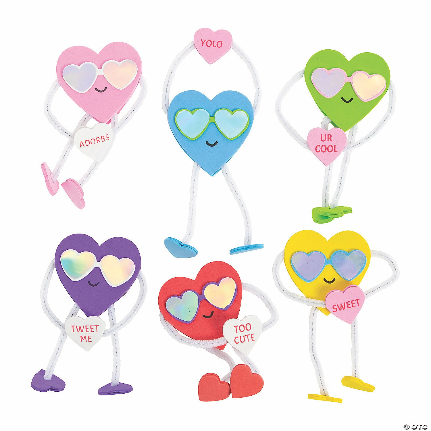 Best Sale 🧨 Stand-Up Valentine Hearts Craft Kit - Makes 12 ✨ 3 Best Sale 🧨 Stand-Up Valentine Hearts Craft Kit - Makes 12 ✨