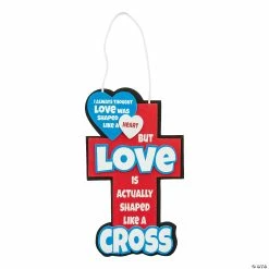 Cheap 🎁 The Shape of Love Sign Craft Kit - Makes 12 😍