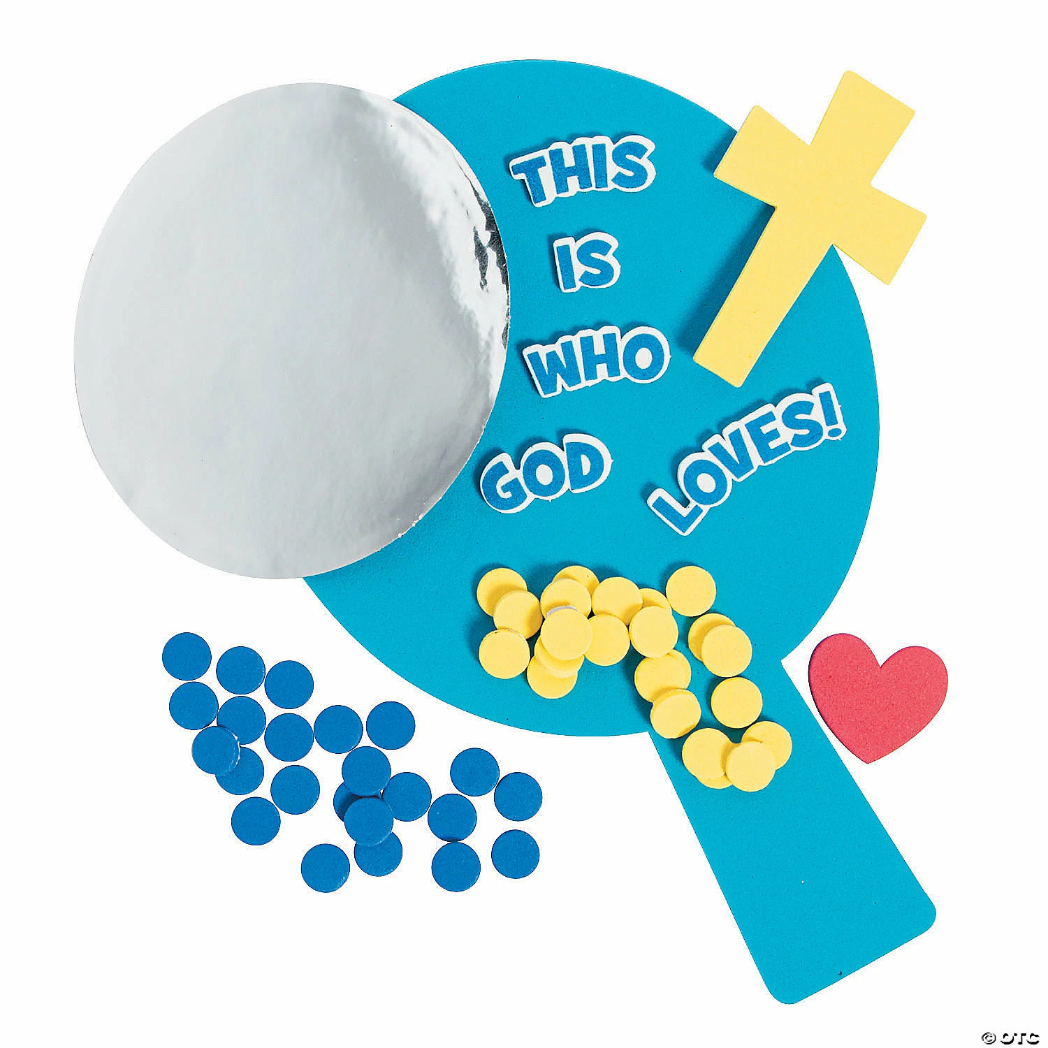 Wholesale 🤩 This Is Who God Loves Mirror Craft Kit- Makes 12 ⌛ 4 Wholesale 🤩 This Is Who God Loves Mirror Craft Kit- Makes 12 ⌛ - Image 2