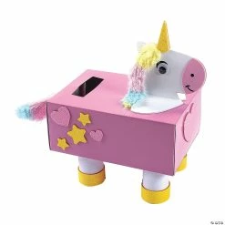 New 🎁 Unicorn Valentine Card Holder Box Craft Kit 🤩