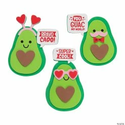Best Pirce 😀 Valentine Avocado Magnet Craft Kit - Makes 12 😍