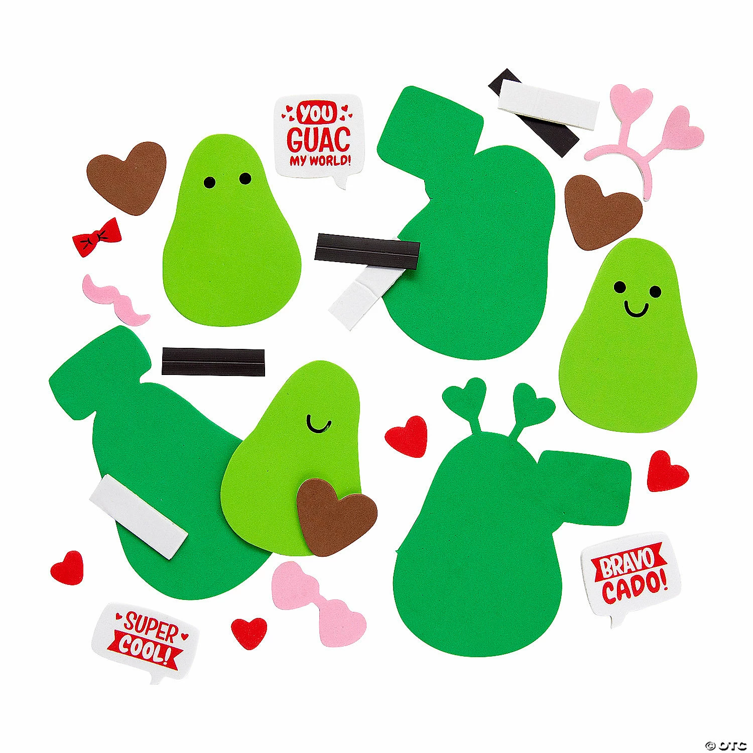 Best Pirce ๐ Valentine Avocado Magnet Craft Kit - Makes 12 ๐ 5 Best Pirce ๐ Valentine Avocado Magnet Craft Kit - Makes 12 ๐ - Image 3