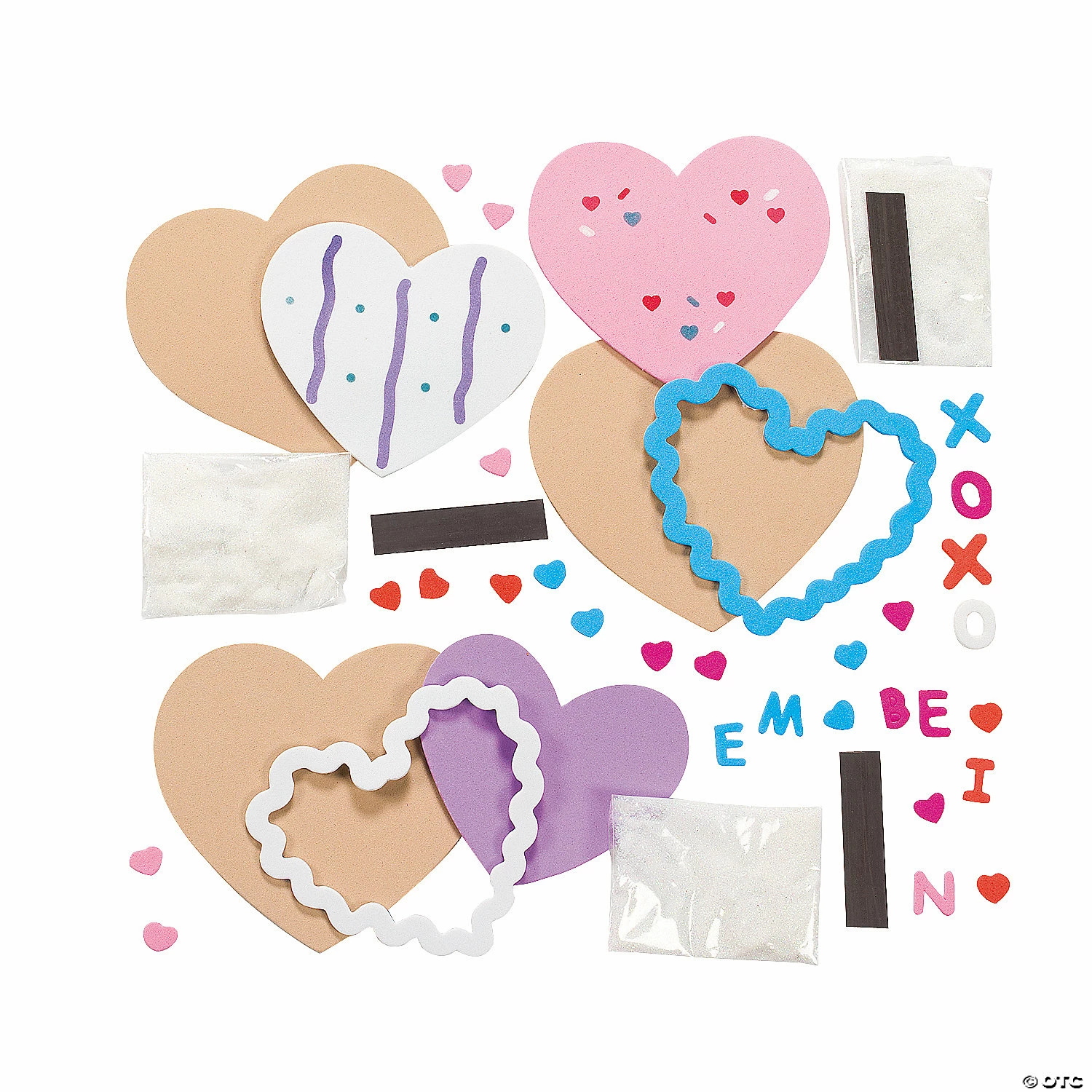 Best deal 🤩 Valentine Cookie Magnet Craft Kit - Makes 12 ❤️ 4 Best deal 🤩 Valentine Cookie Magnet Craft Kit - Makes 12 ❤️ - Image 2