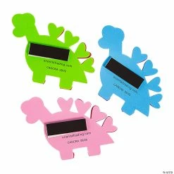 Best Pirce 👏 Valentine Dinosaur Magnet Craft Kit - Makes 12 🎉 -Crafts for Kids Sales valentine dinosaur magnet craft kit makes 1213962609 a03