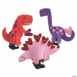 Crafts for Kids Sales 22 Brand new 🥰 Valentine Dinosaur Wind-Up Toy Craft Kit - Makes 12 ⭐