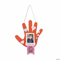 Best Pirce 🌟 Valentine Handprint Picture Frame Ornament Craft Kit - Makes 12 😀