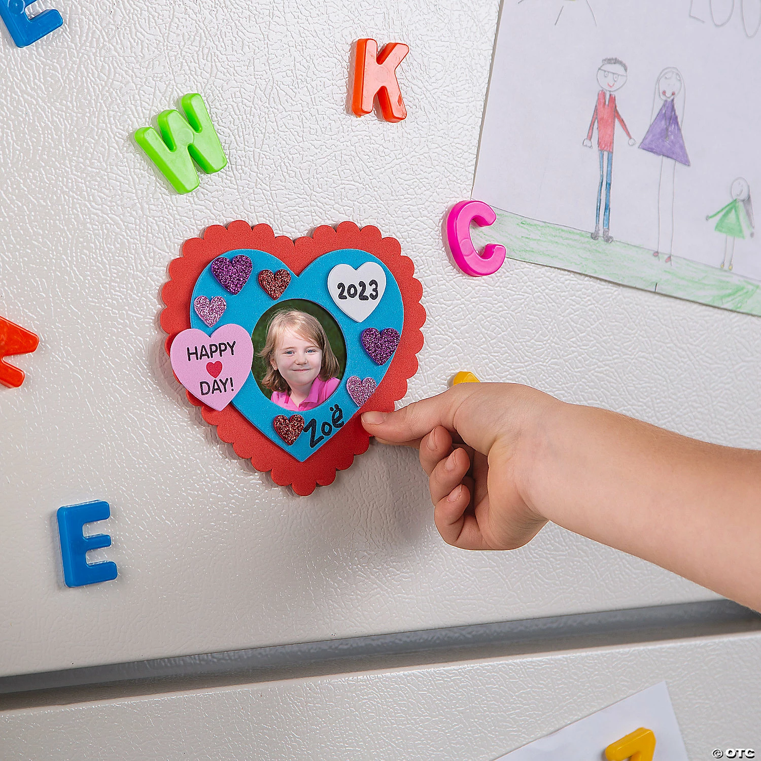 Promo ⭐ Valentine Picture Frame Magnet Craft KIt - Makes 12 ❤️ 3 Promo ⭐ Valentine Picture Frame Magnet Craft KIt - Makes 12 ❤️