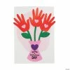 Cheap 😉 Valentine’s Day Bouquet Handprint Sign Craft Kit - Makes 12 🎉 -Crafts for Kids Sales valentine s day bouquet handprint sign craft kit makes 1213962630